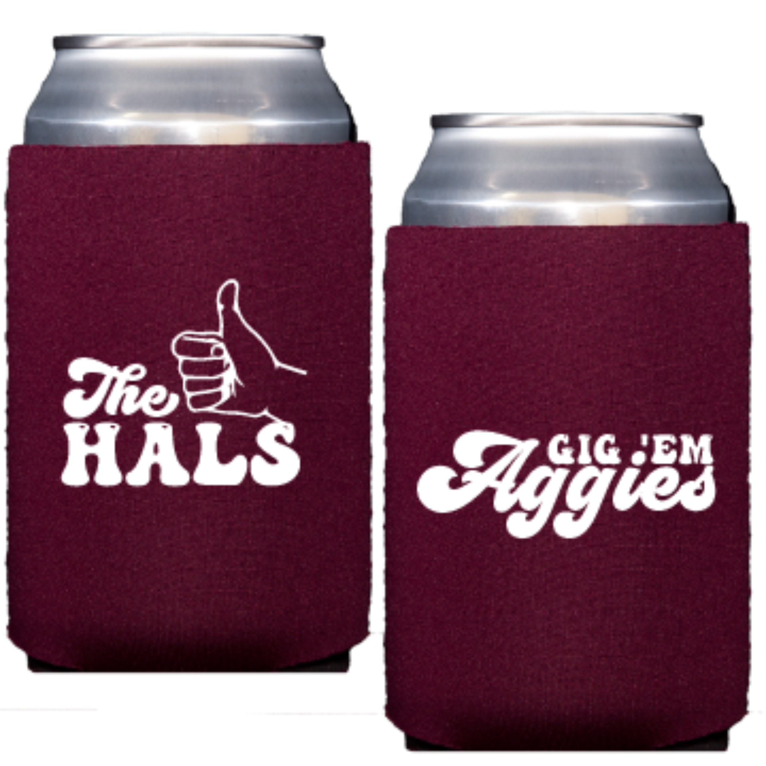 a&m gig em | can cooler