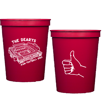 a&m stadium sketch | stadium cups