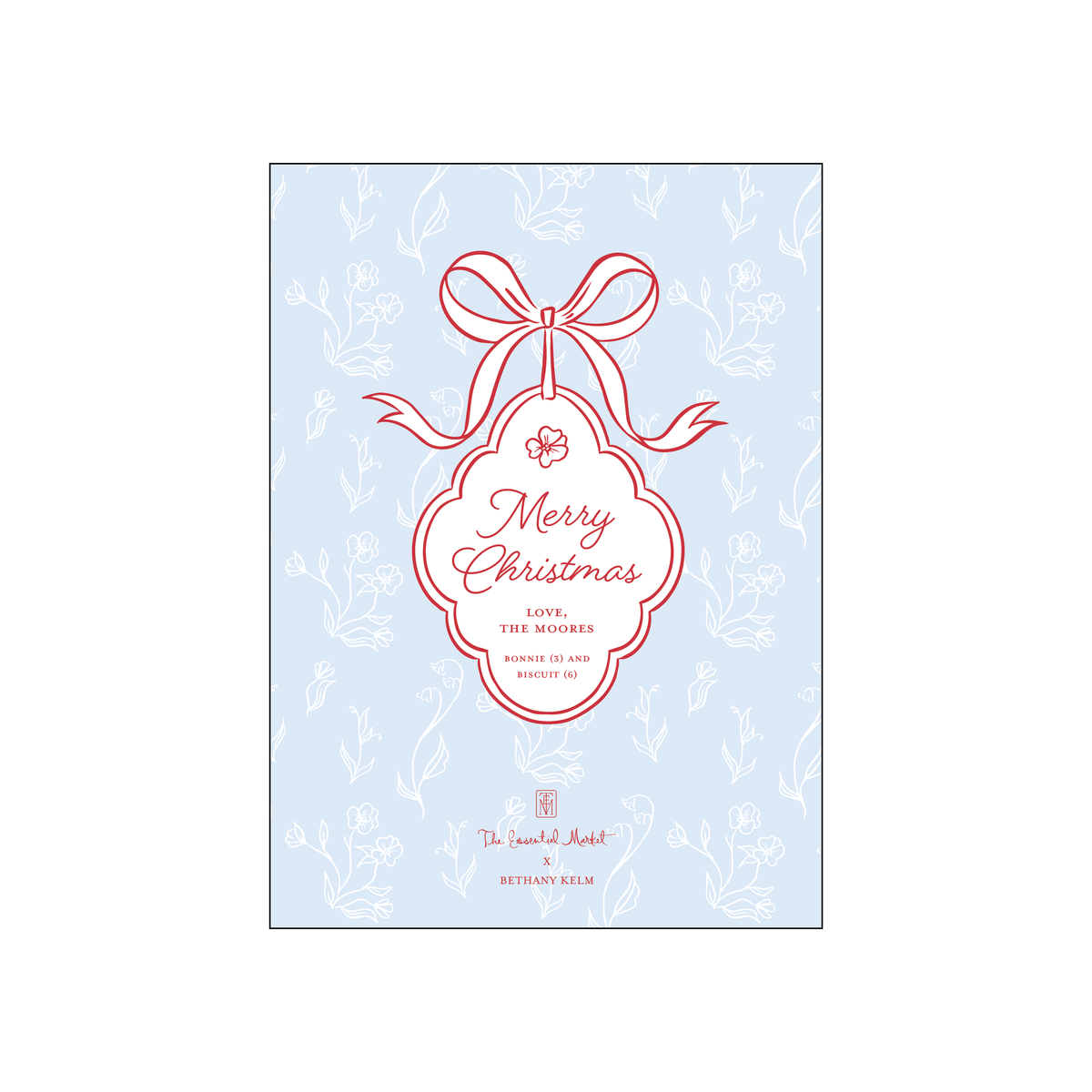 botanicals | holiday card | bethany kelm