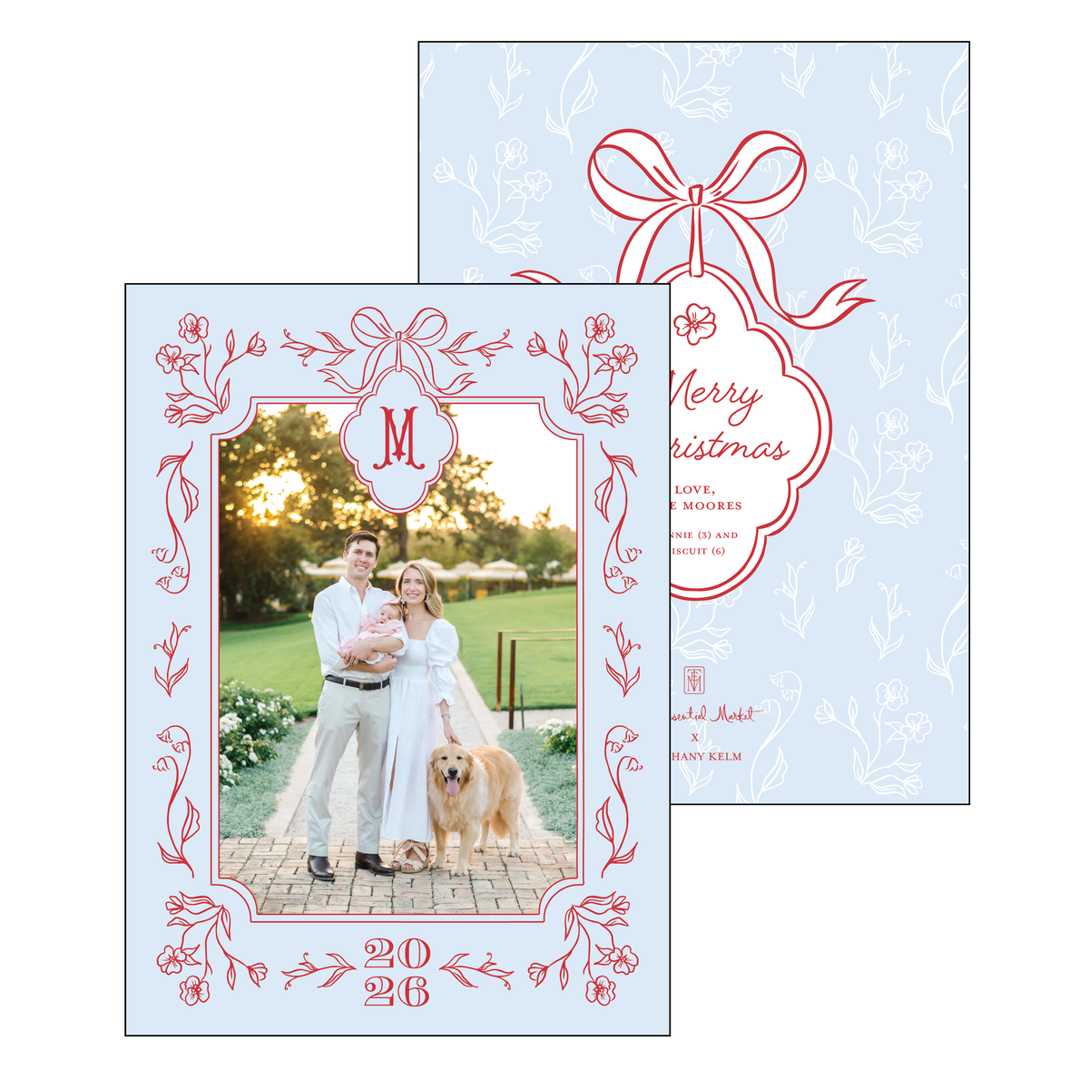botanicals | holiday card | bethany kelm