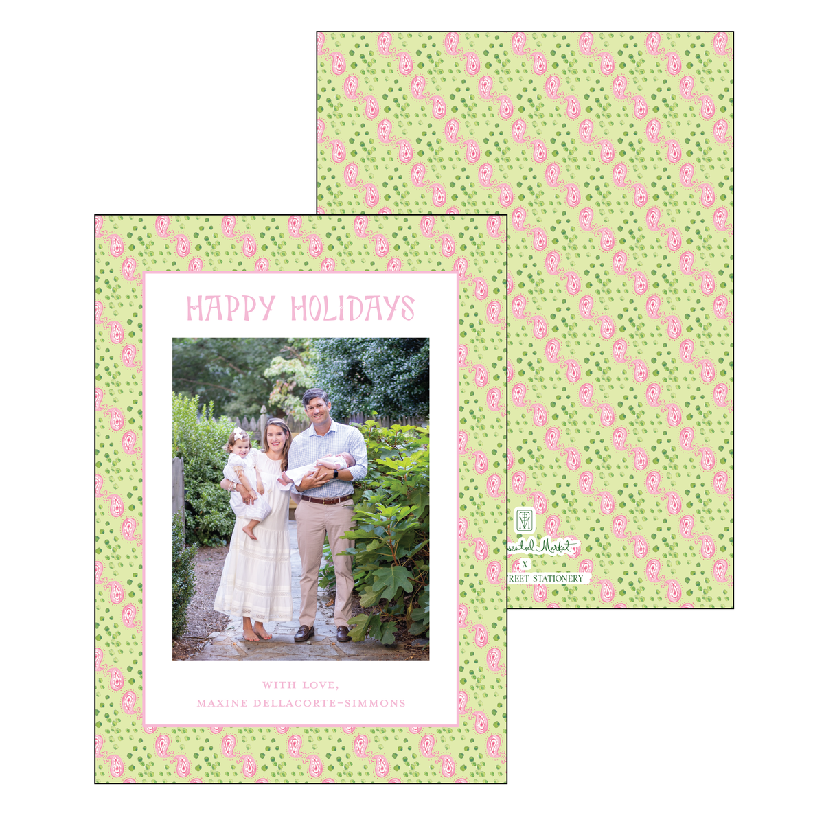 celery | holiday card | cedar street stationery