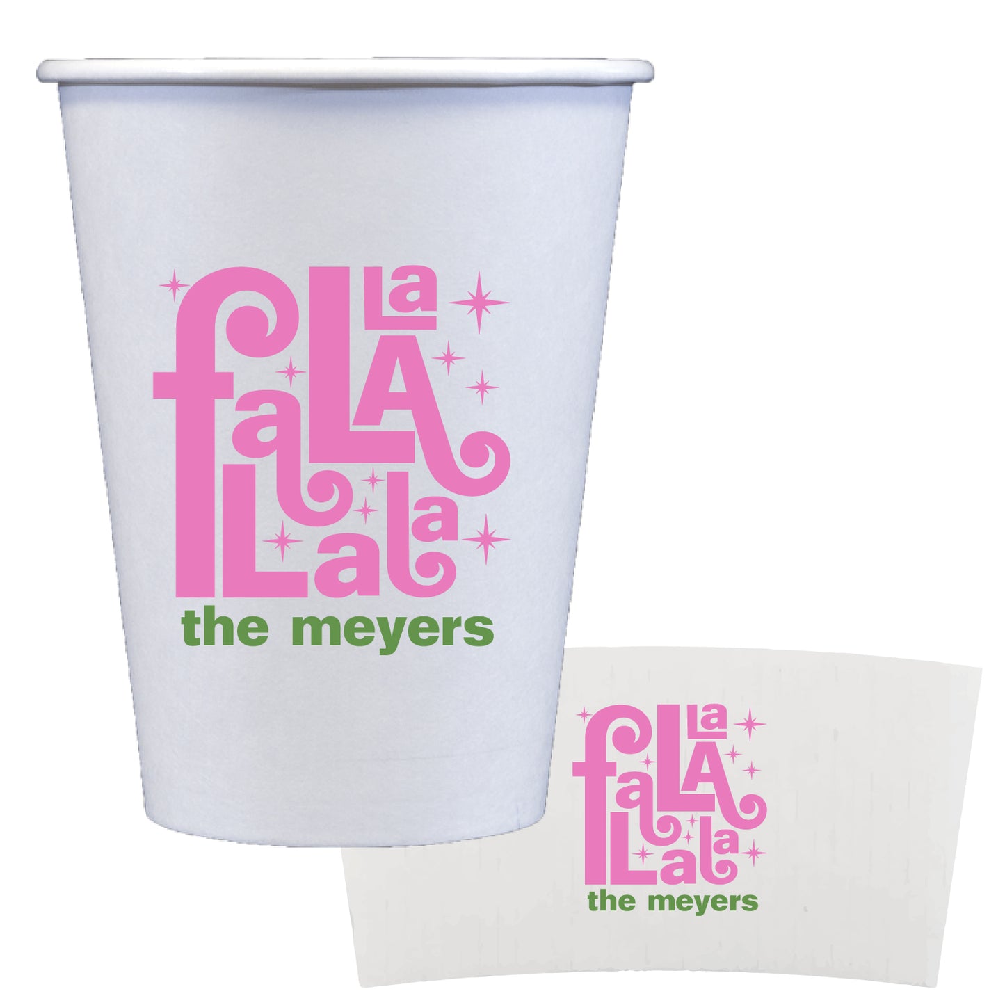 fa la la | coffee cups + sleeves