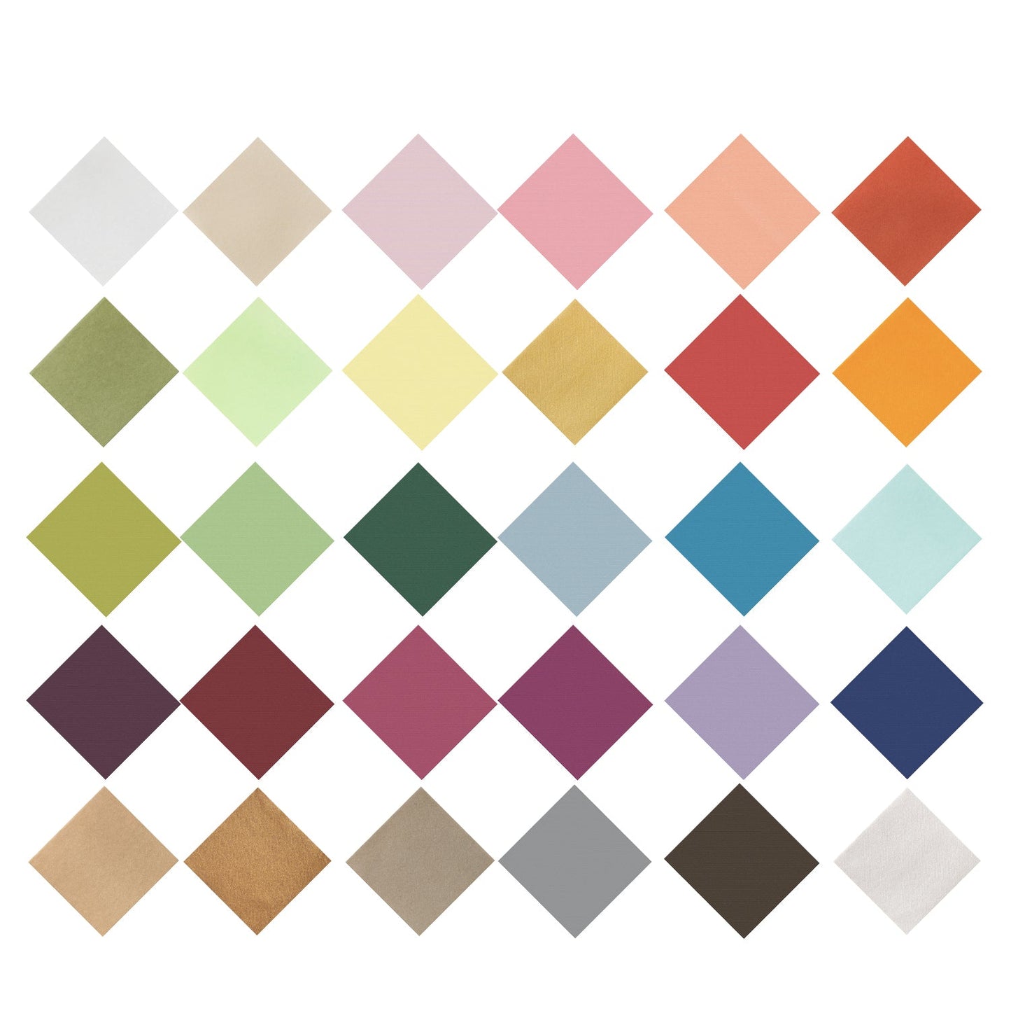 beverage napkin color options