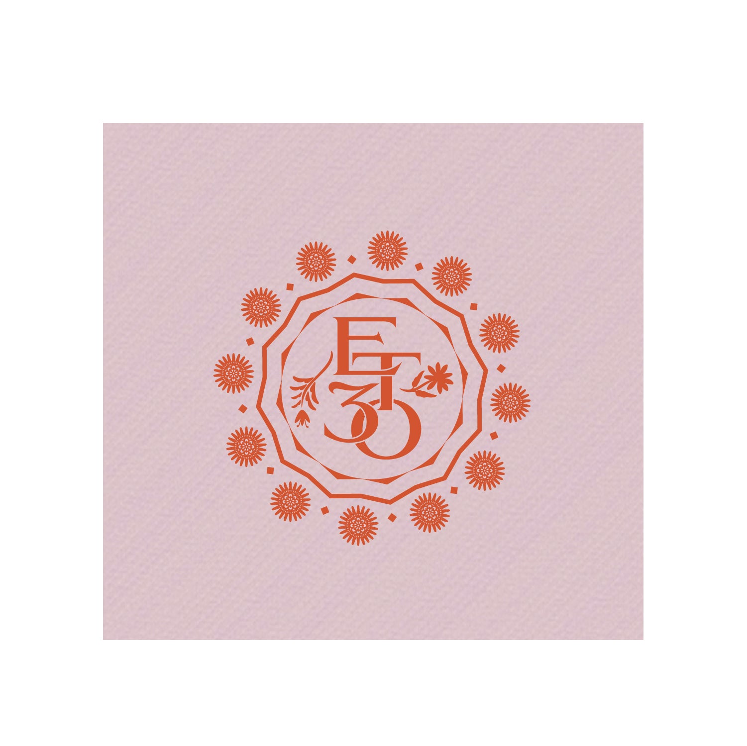birthday monogram | beverage napkins | 3ply or linen