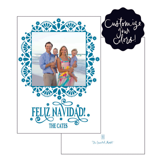 feliz navidad | holiday card | letterpress