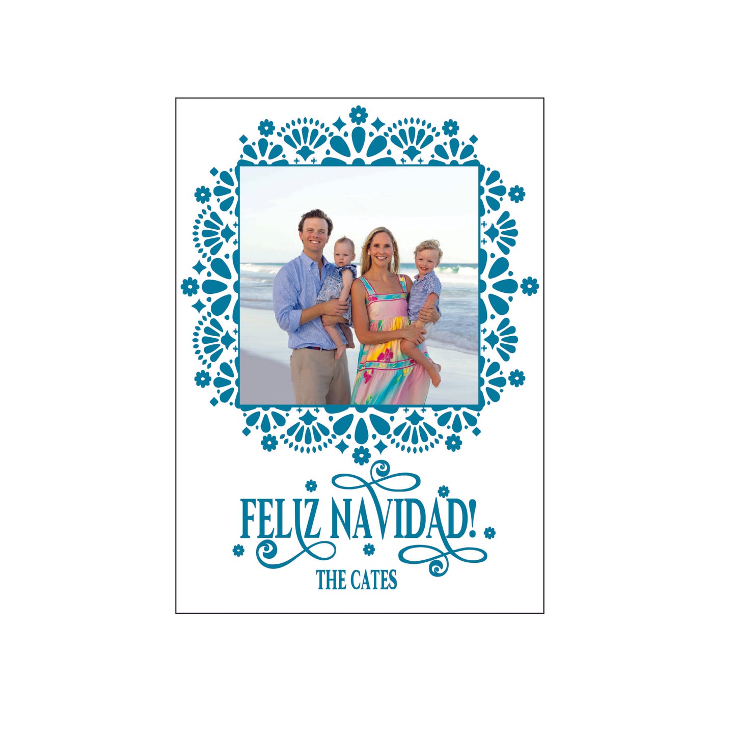 feliz navidad | holiday card | letterpress