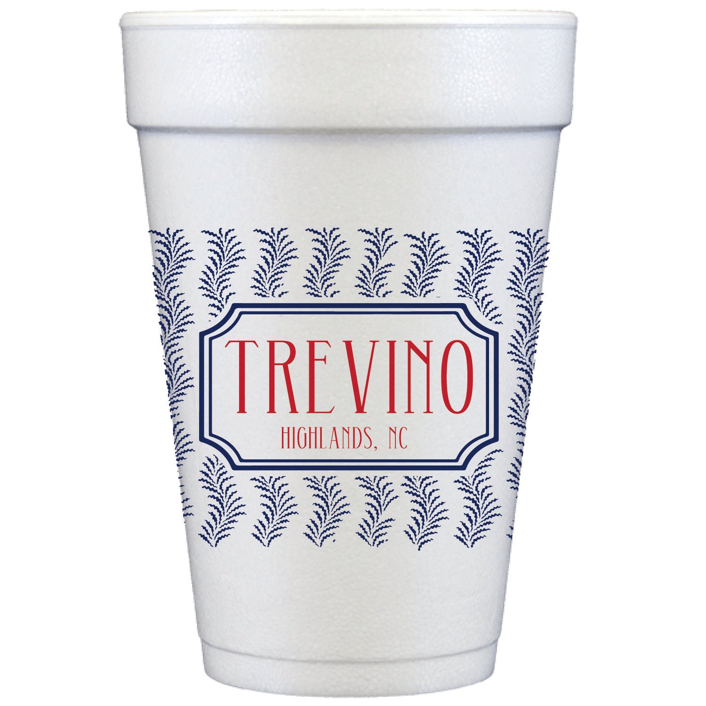 festive fourth | styrofoam cups