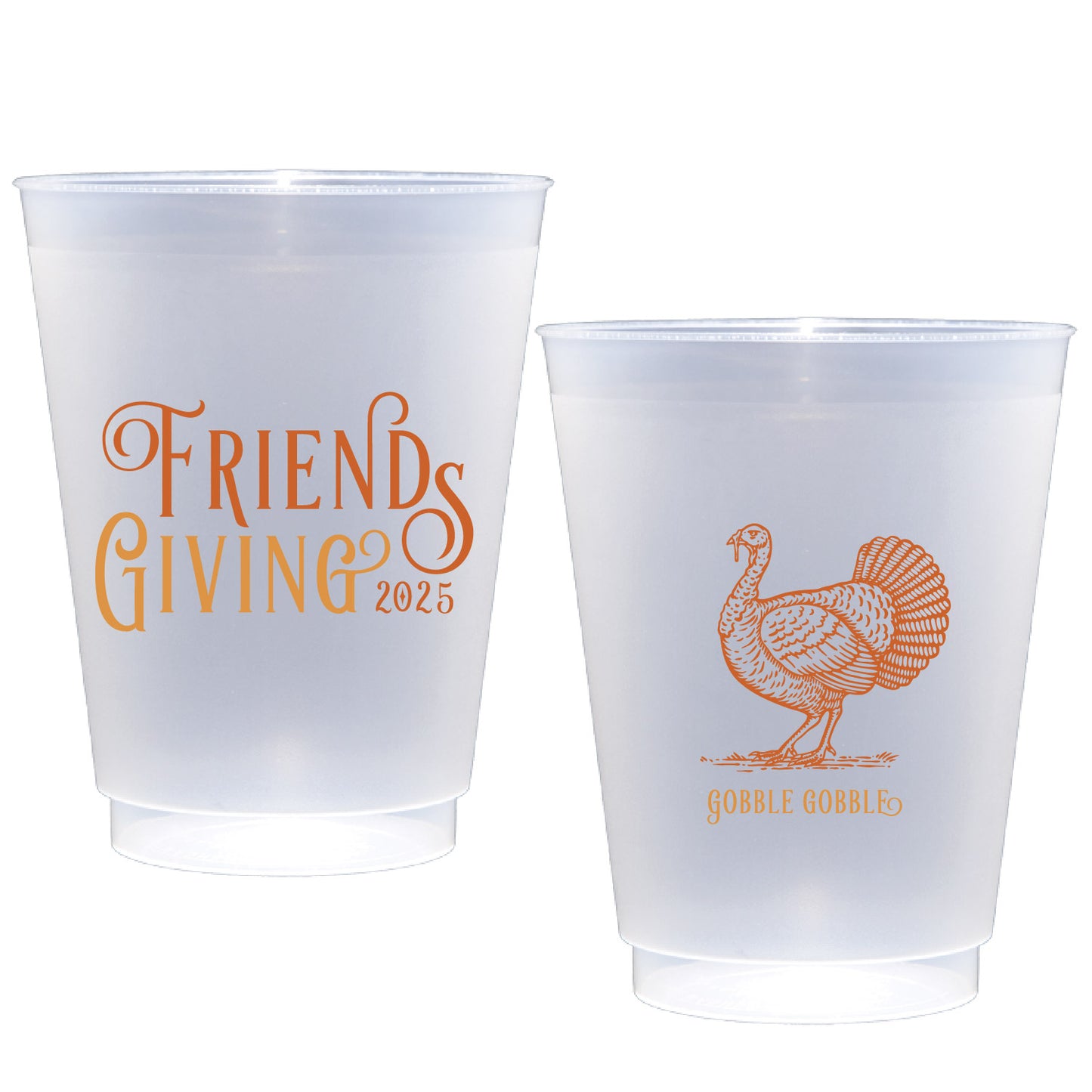 friendsgiving | shatterproof frosted flex