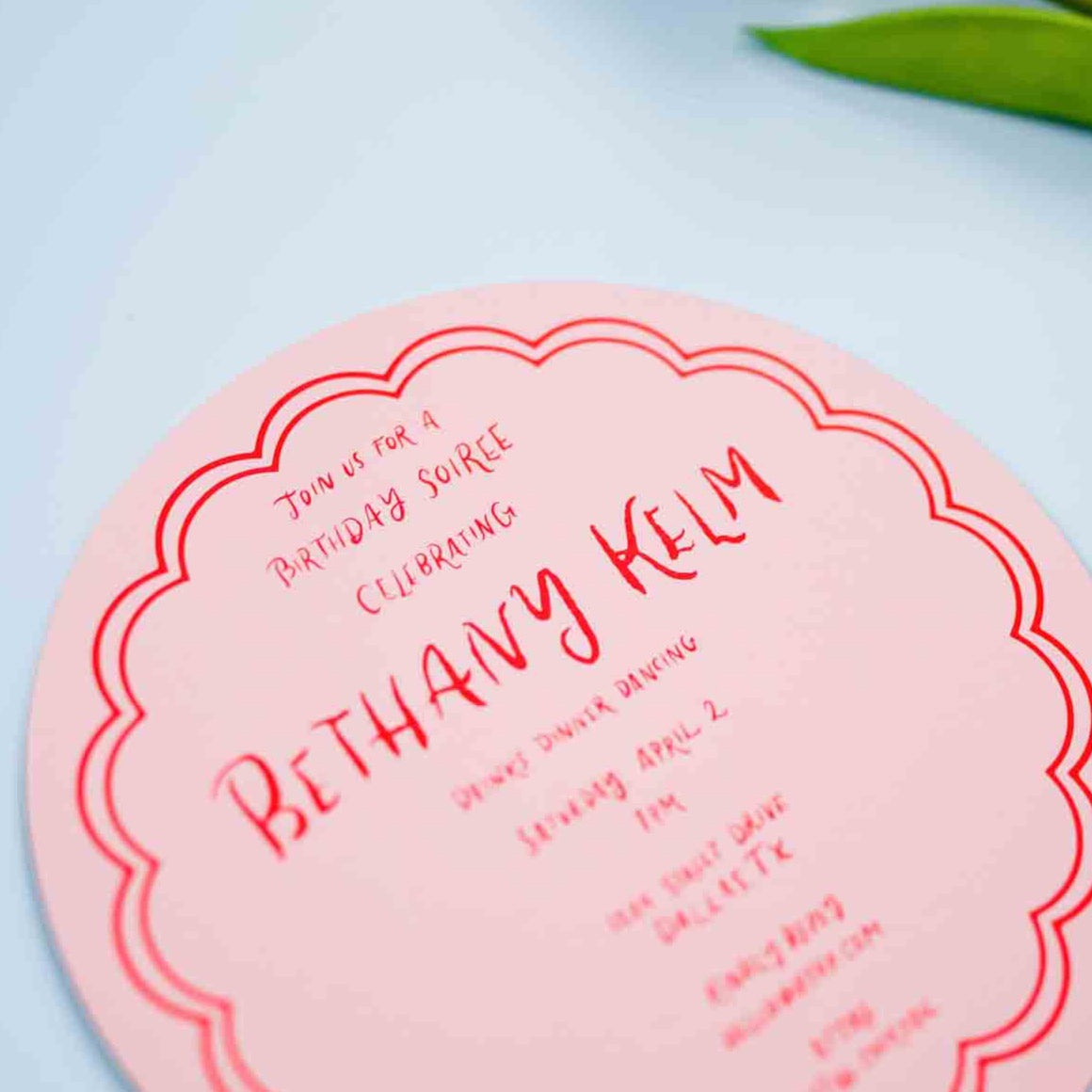 hand lettering 03 | invitation