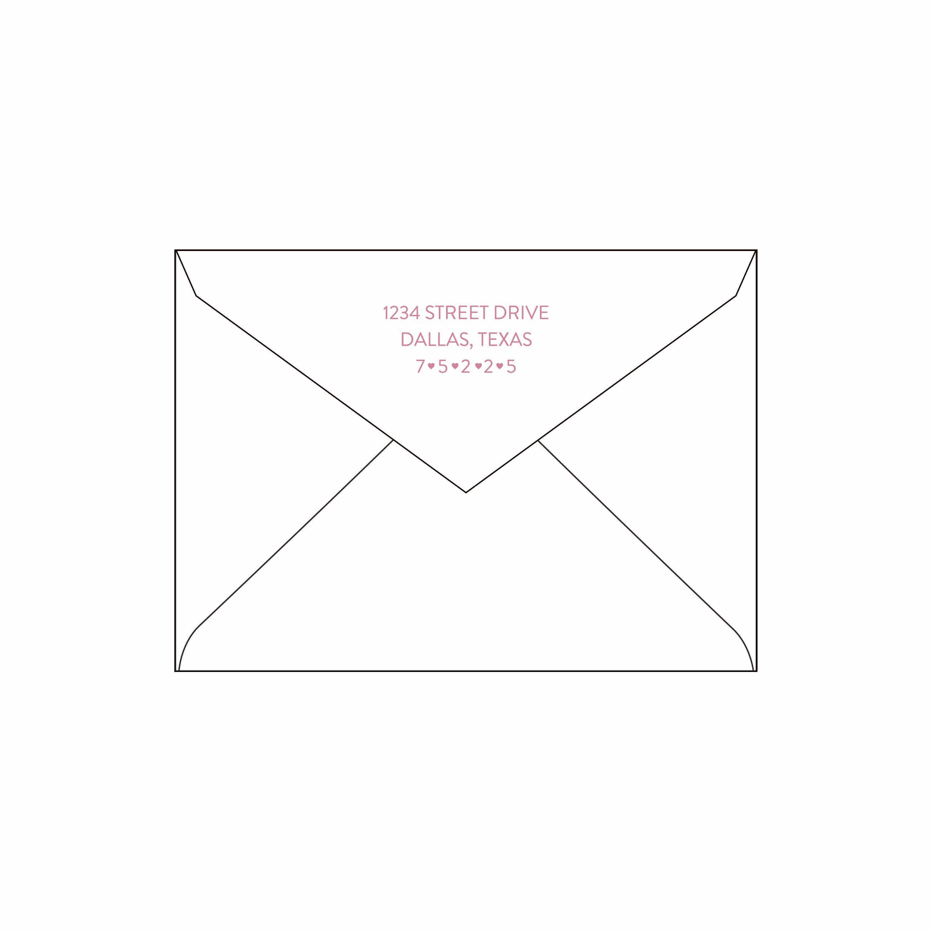 heart frame | valentine's card | letterpress