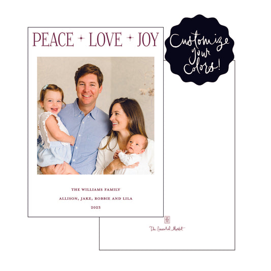 holiday headline | holiday card | digital print