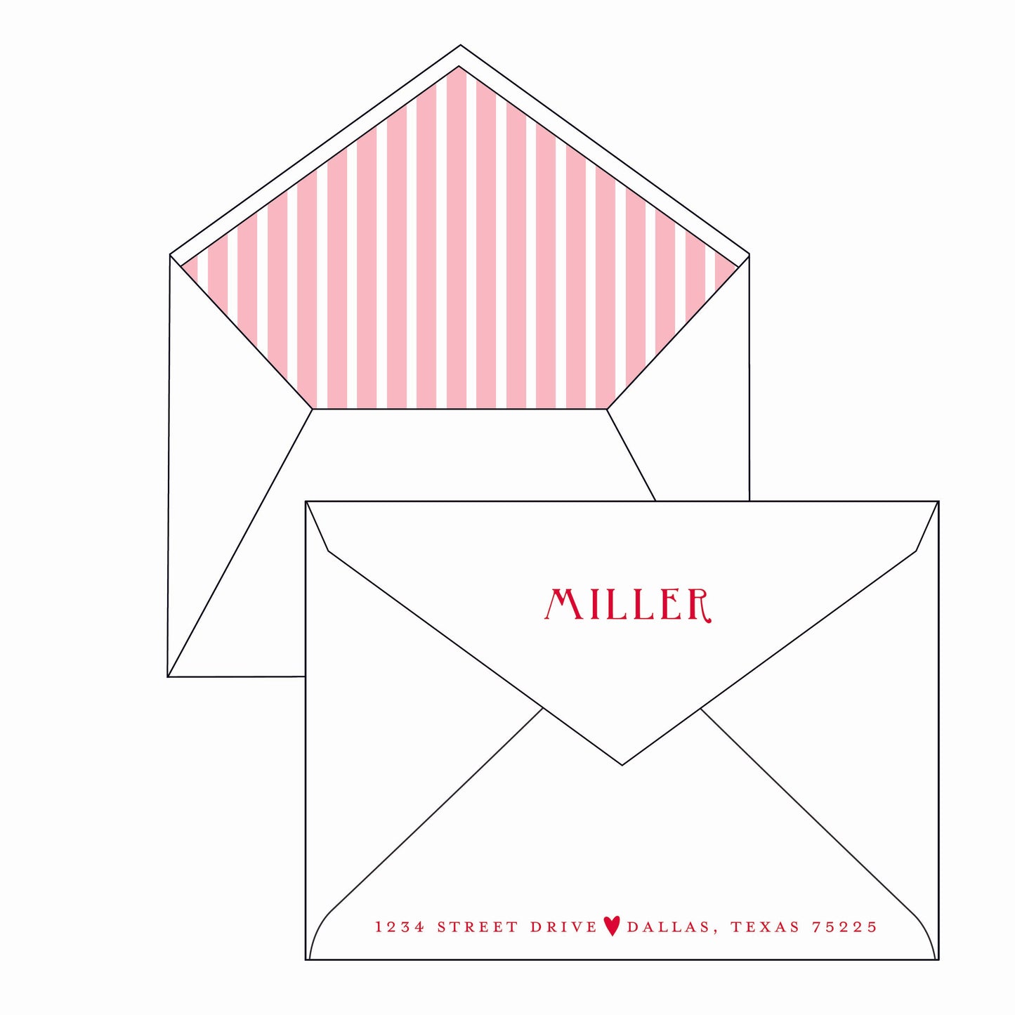 holiday love | holiday card | letterpress