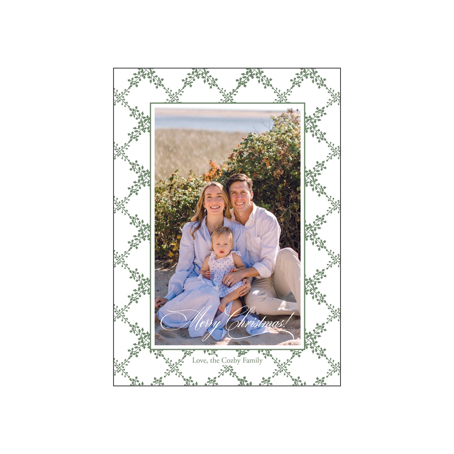 holiday vines | holiday card | k laine design