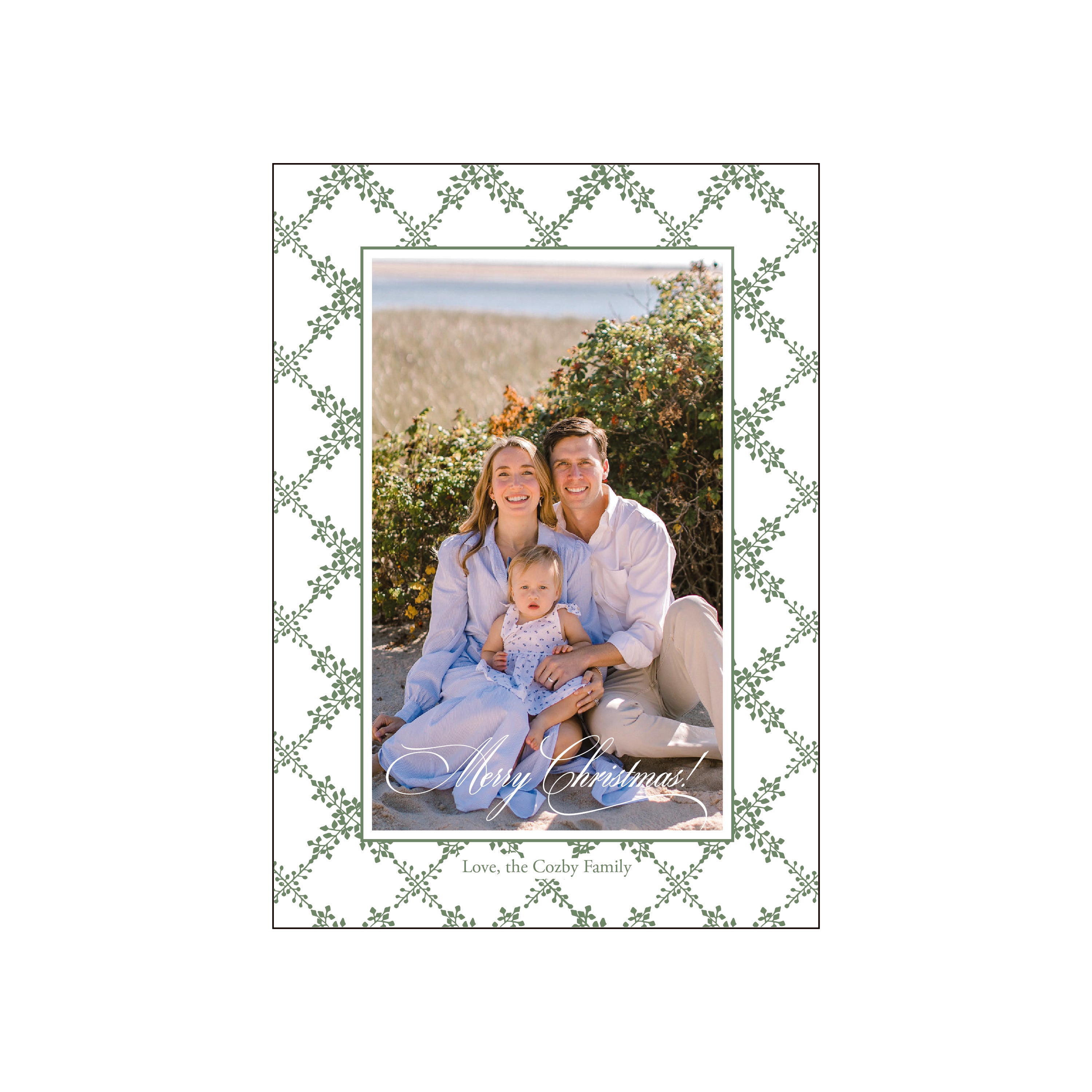 holiday vines | holiday card | k laine design