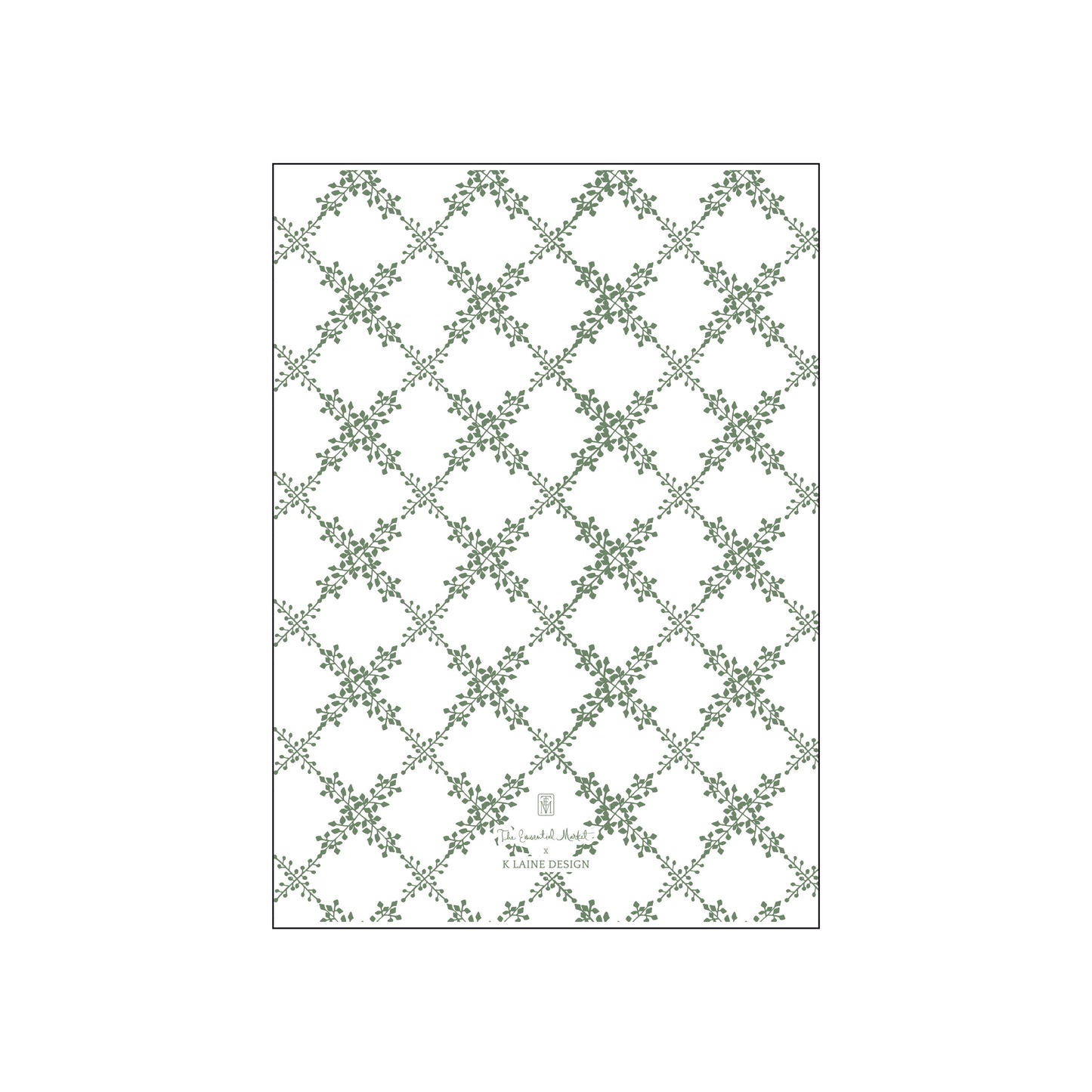 holiday vines | holiday card | k laine design