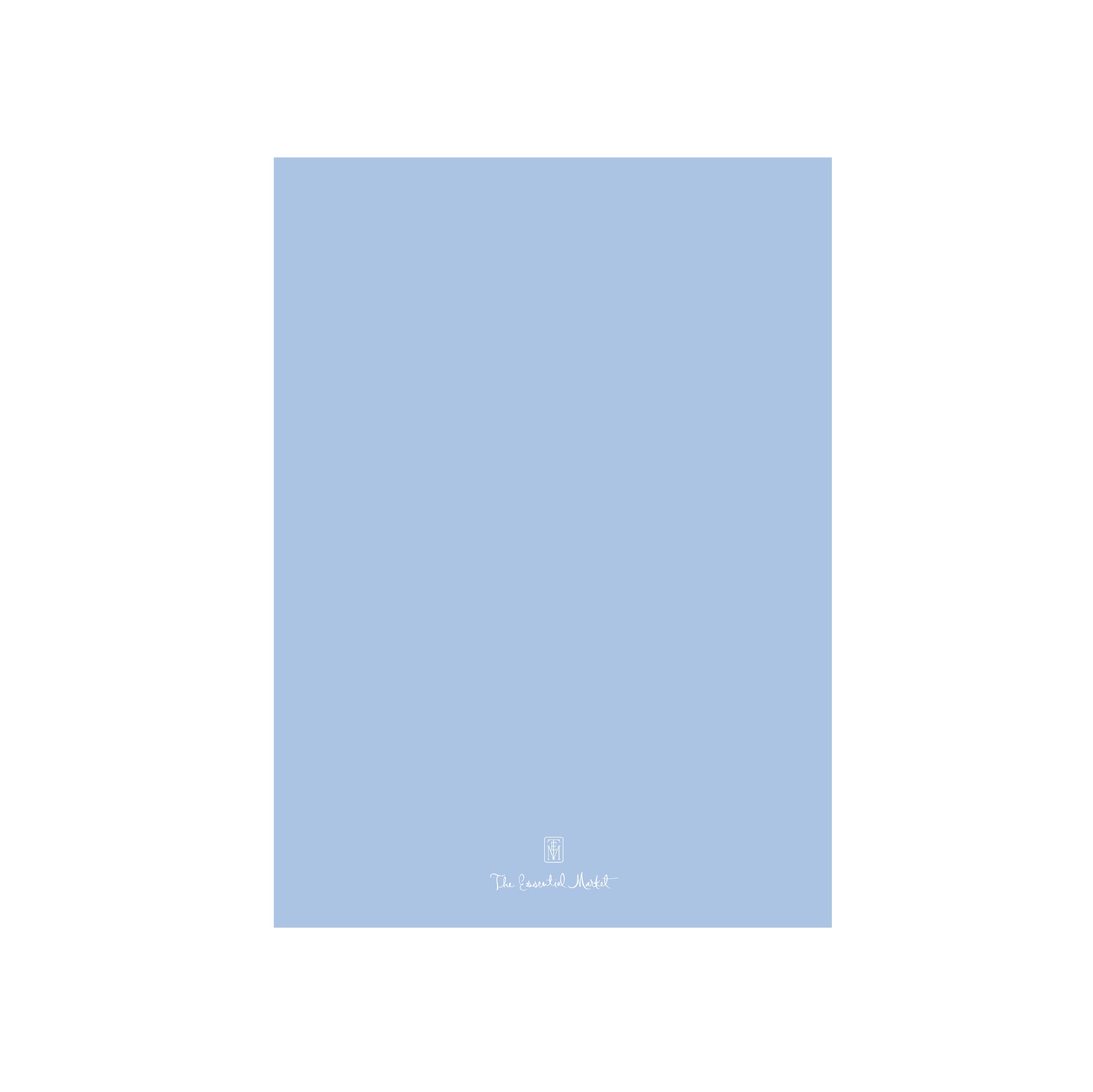 pink and blue bonnets | invitation | blue