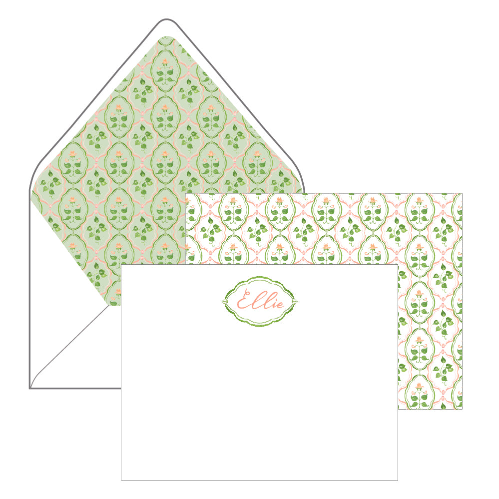 precious pink posies | stationery gift set