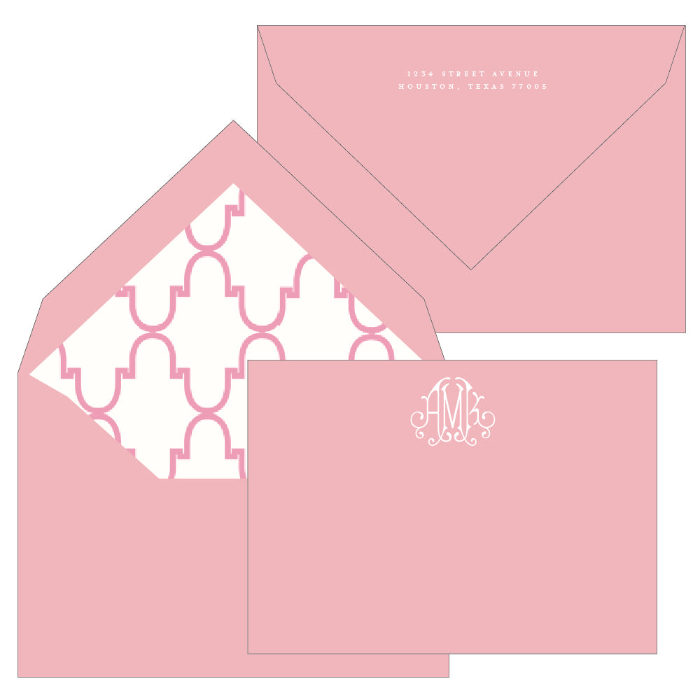 engraved personal stationery by the essential market