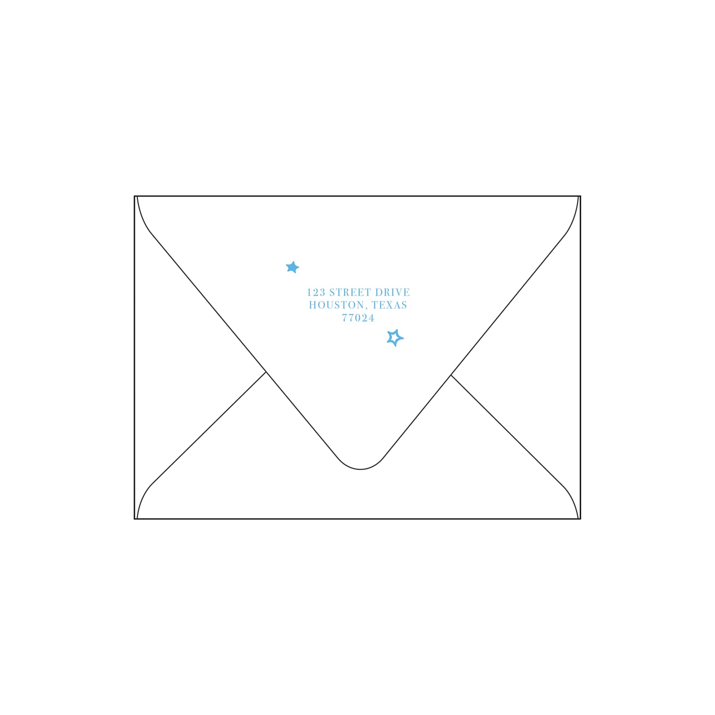 merry and bright hand lettering | holiday card | foil-stamped