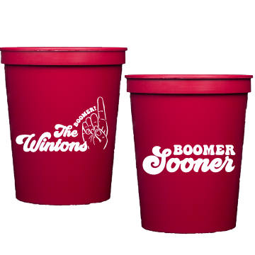 ou boomer | stadium cups