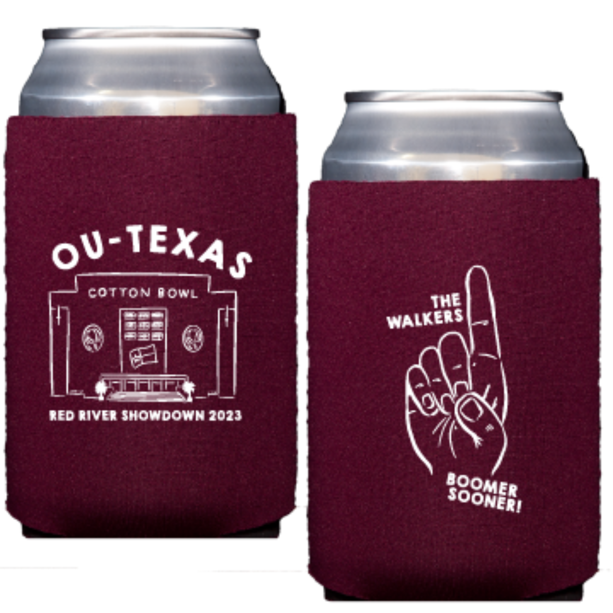 ou red river | can cooler