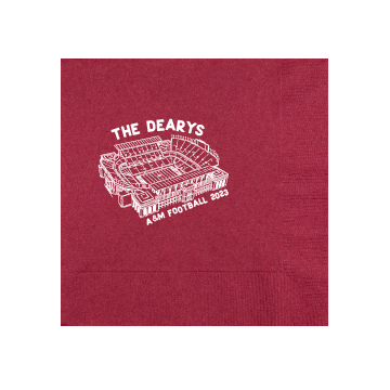 ou stadium  |  3ply or linen  | napkins