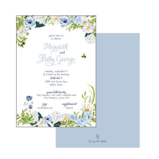 the essential market personalized party invitation