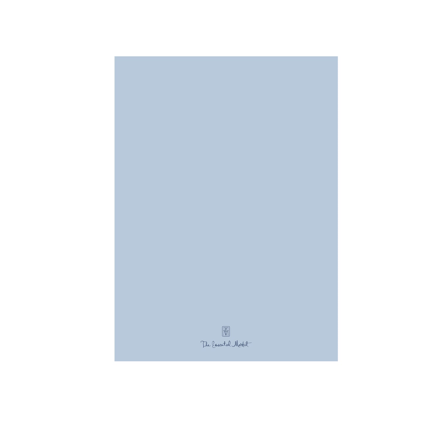 blue florals | invitation