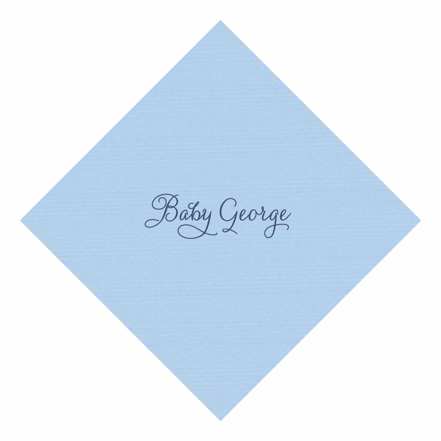 blue florals | napkins | 3ply or linen