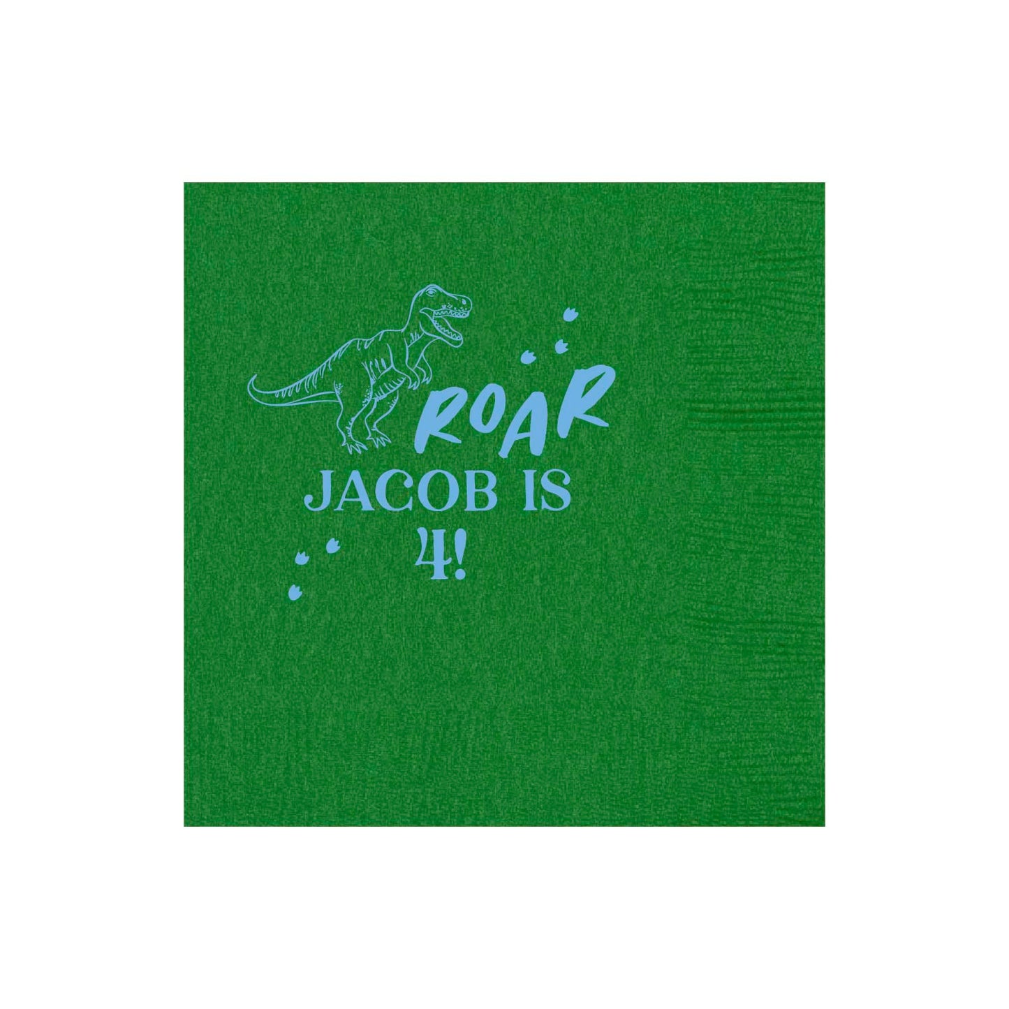 dino | napkins | 3ply or linen