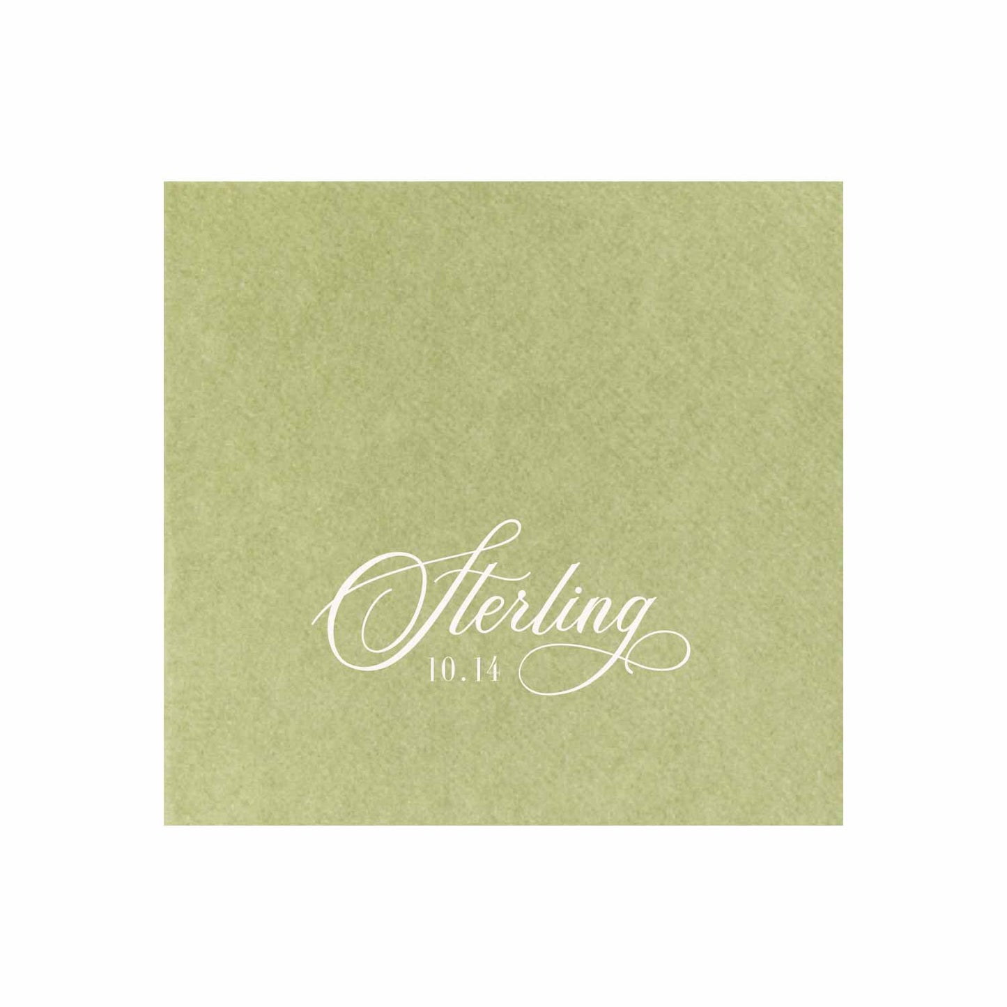 green and white | napkins | 3ply or linen