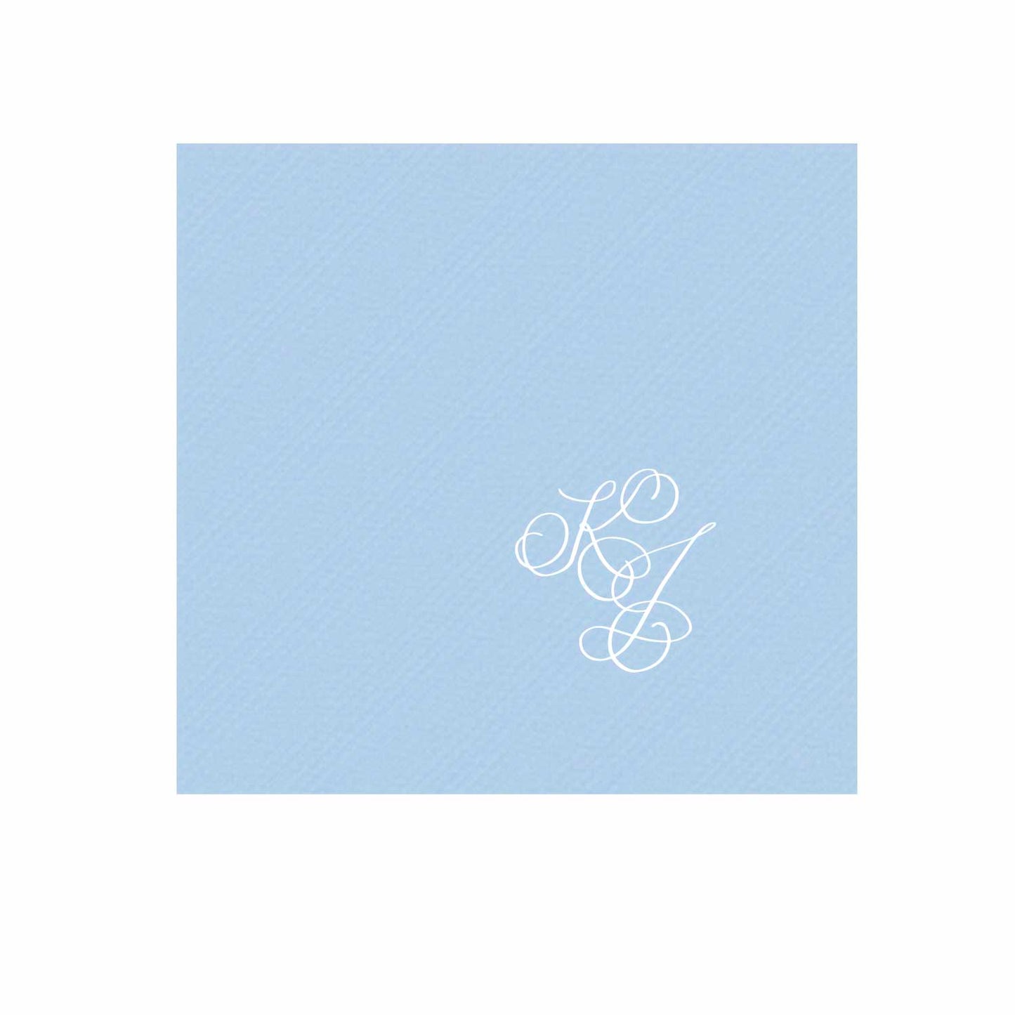 something blue | napkins | 3ply or linen