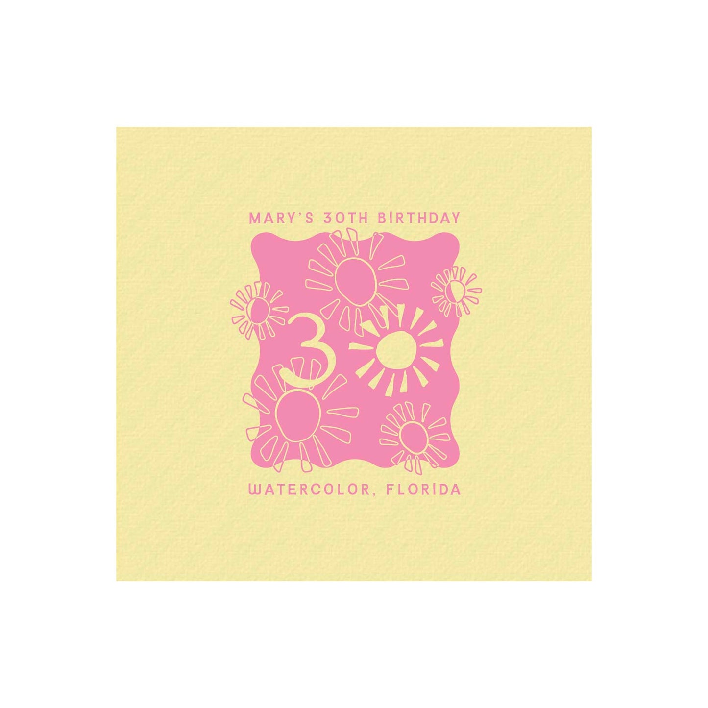 sunshine pink | napkins | 3ply or linen