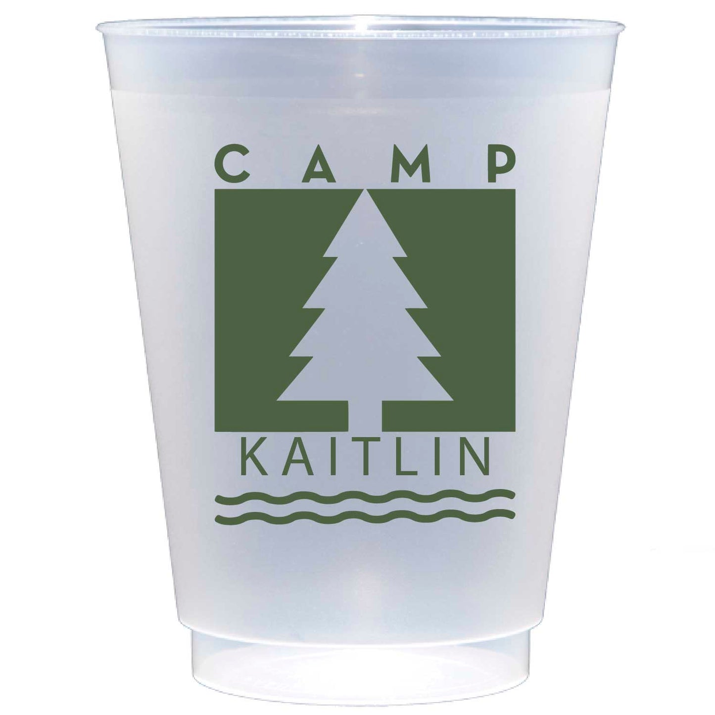 Personalized parent trap | Frosted Flex Cup