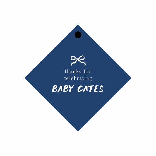 boxwood bow Personalized Gift Tags