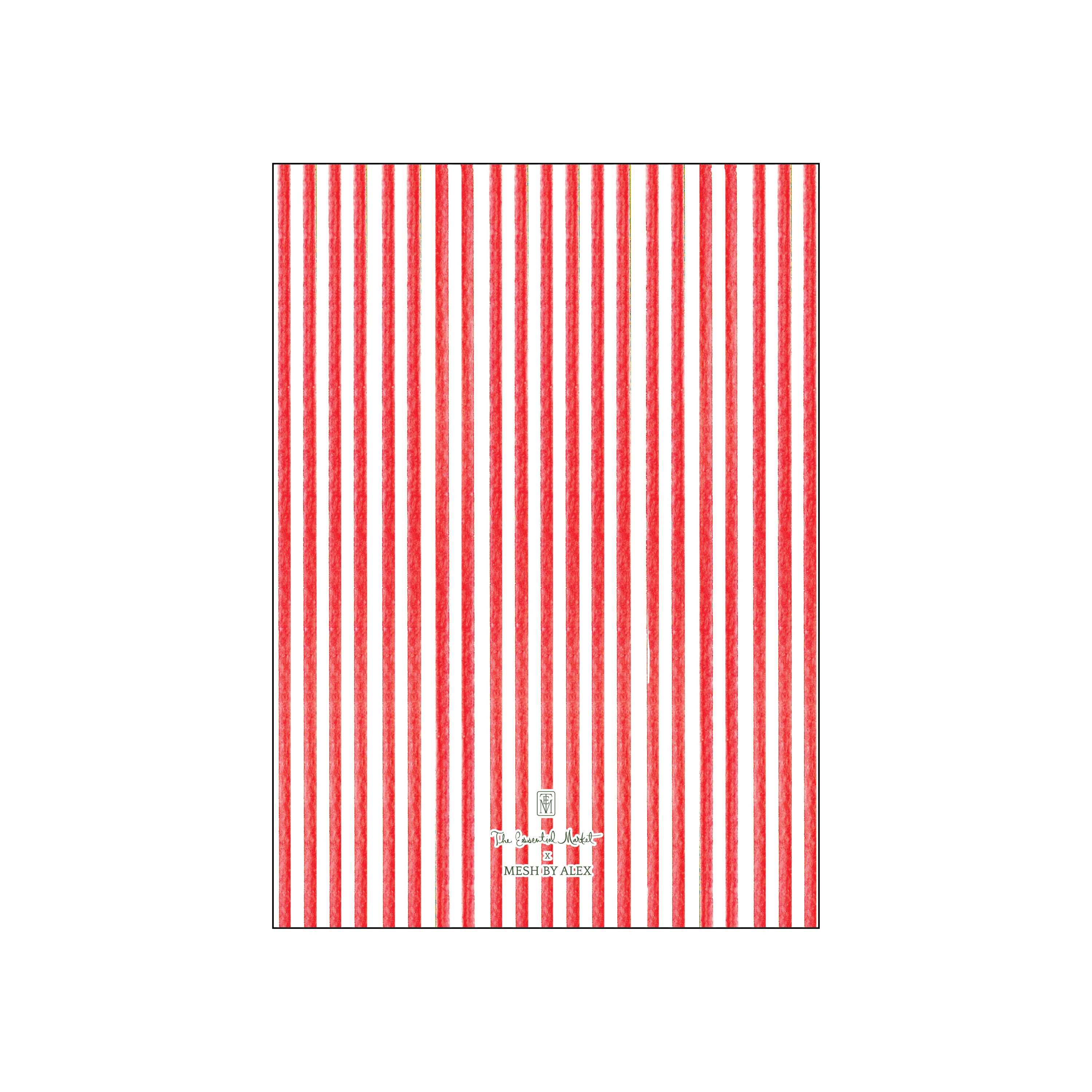 cherry border | holiday card | mesh by alex