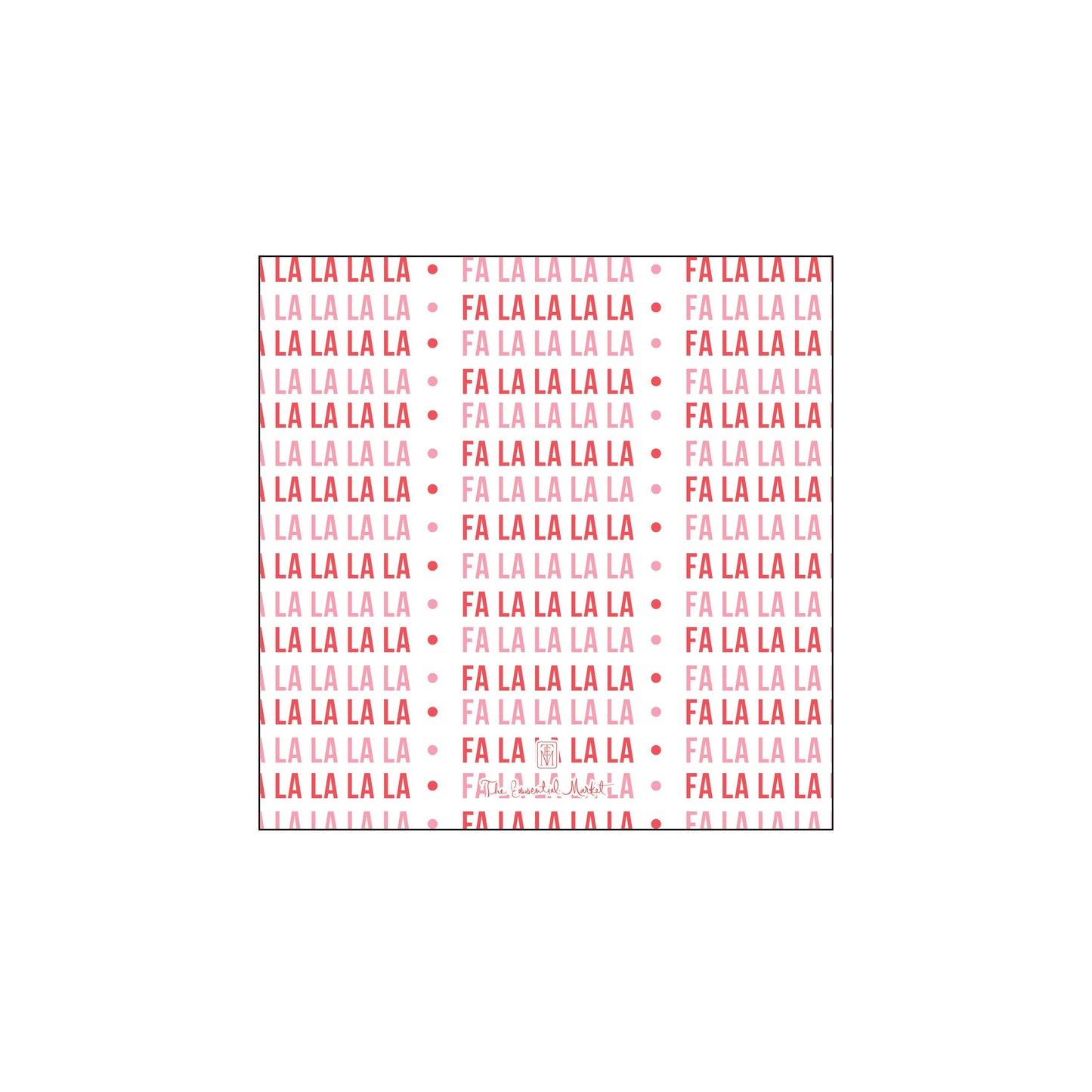 fa la la | holiday card | digital print