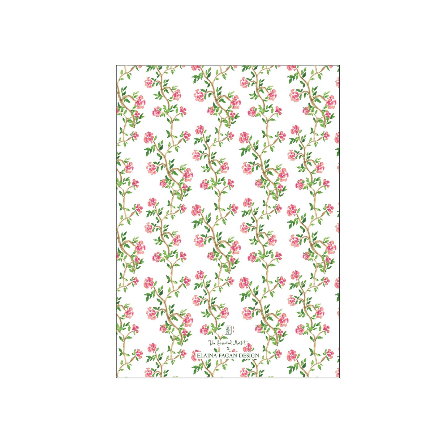 french garden | holiday card | elaina fagan design