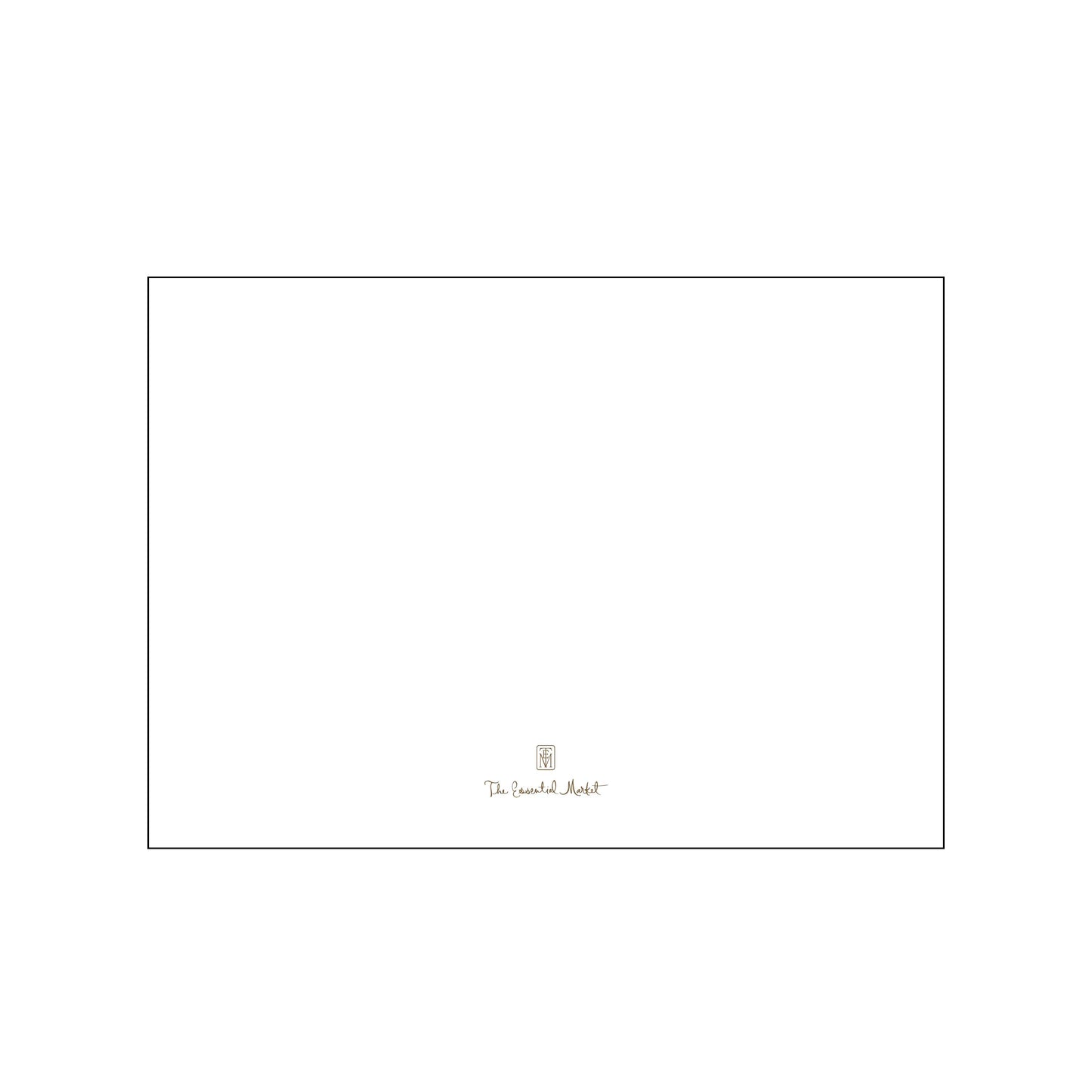 happy new year | holiday card | letterpress