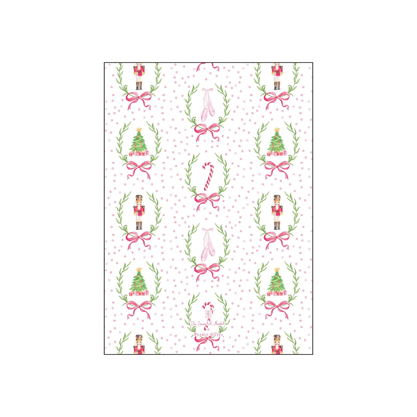 nutcracker | holiday card | pearly gates designs