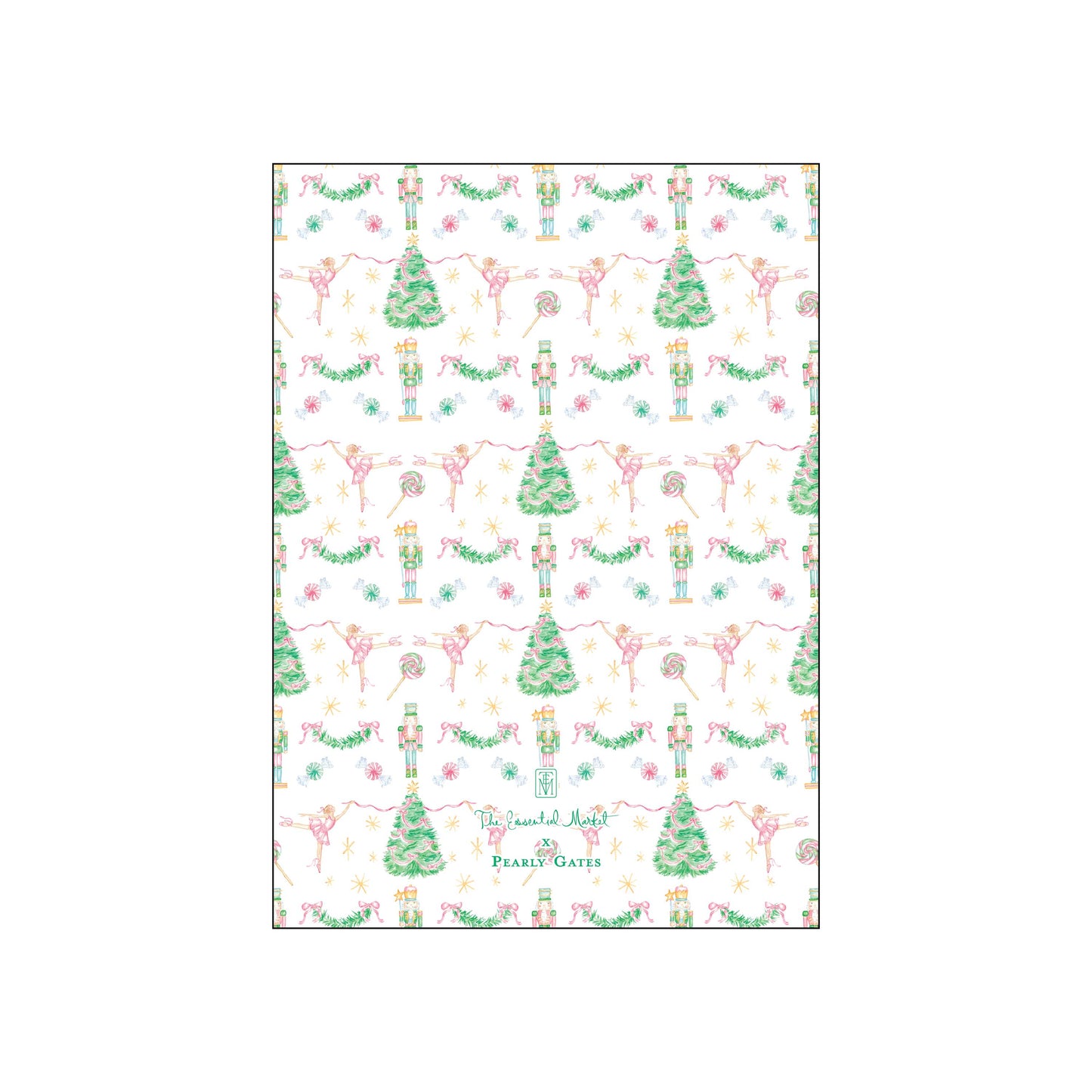 nutcracker dancers | holiday card | pearly gates designs