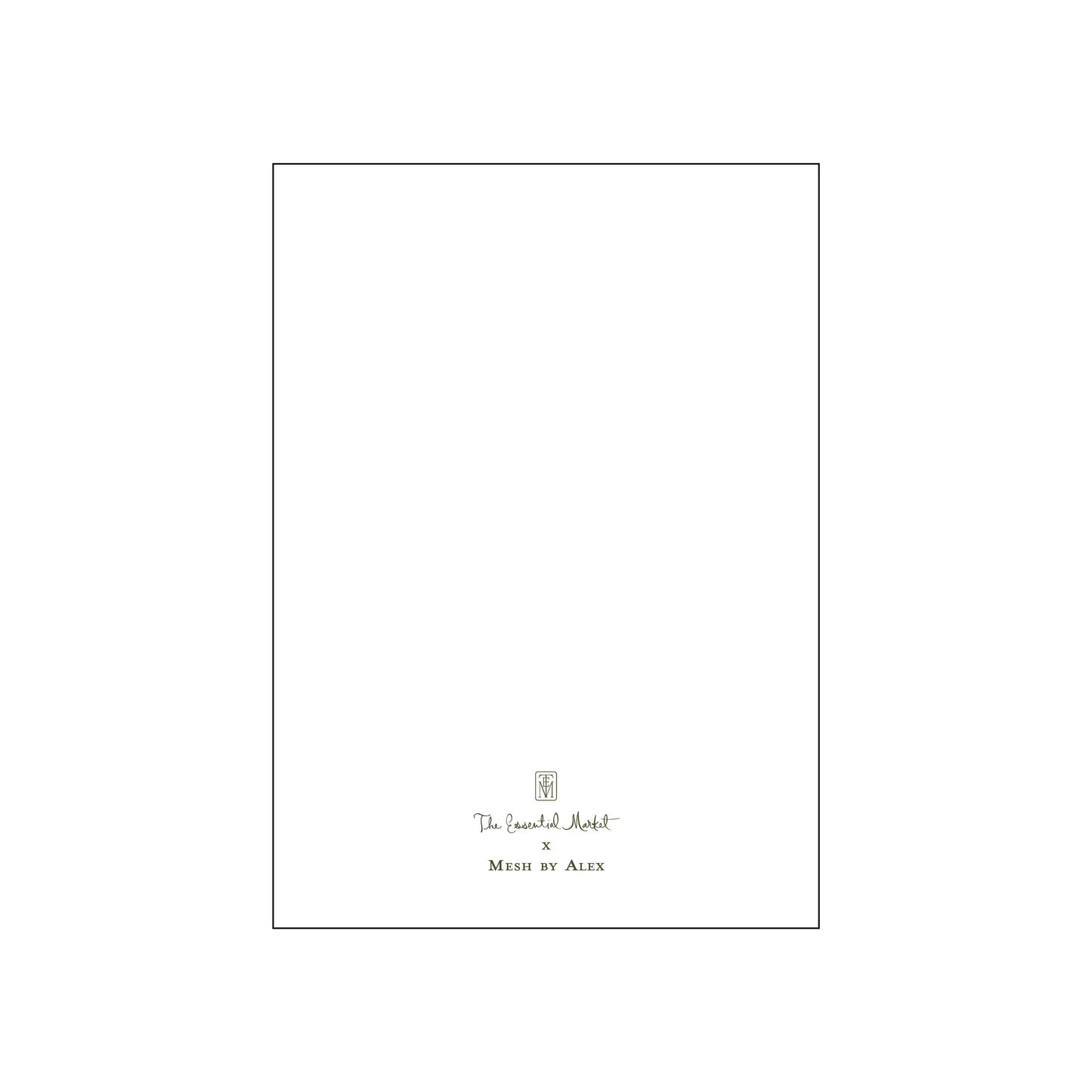 puppy love | holiday card | mesh by alex