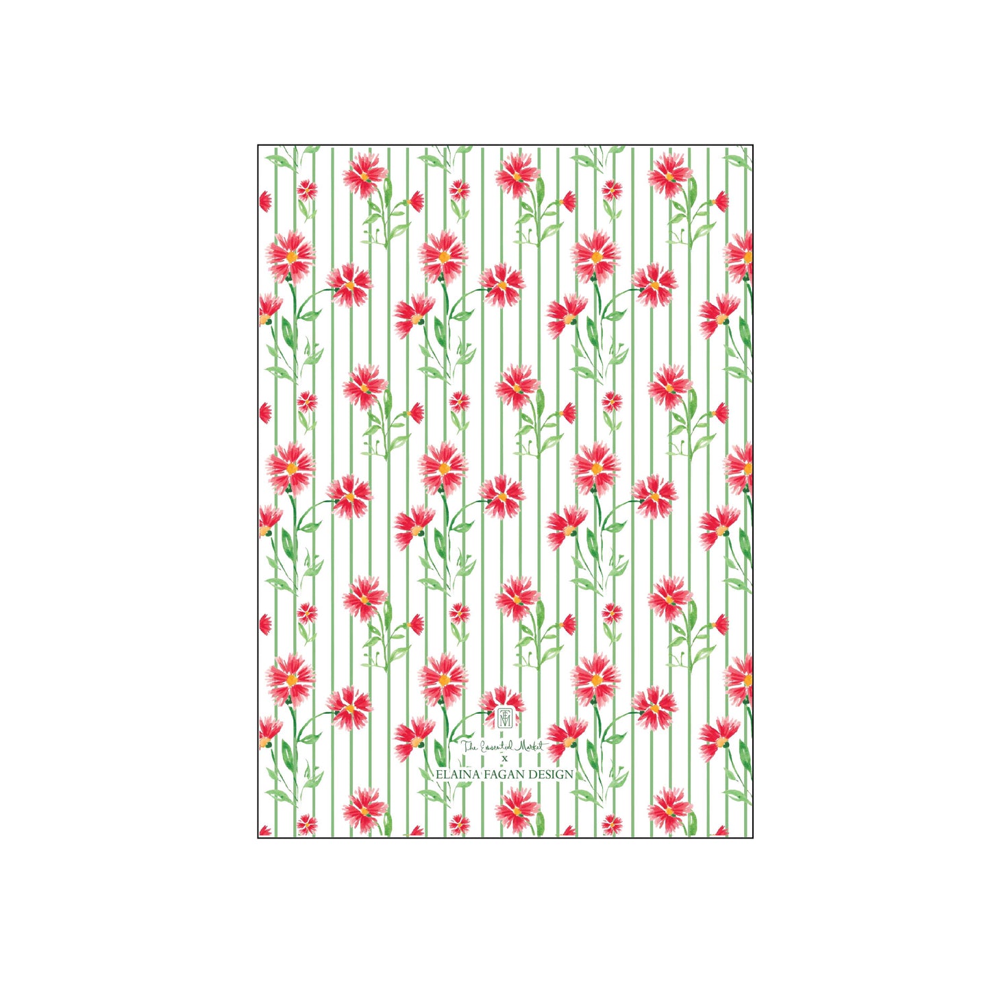 whimsical garden | holiday card | elaina fagan design