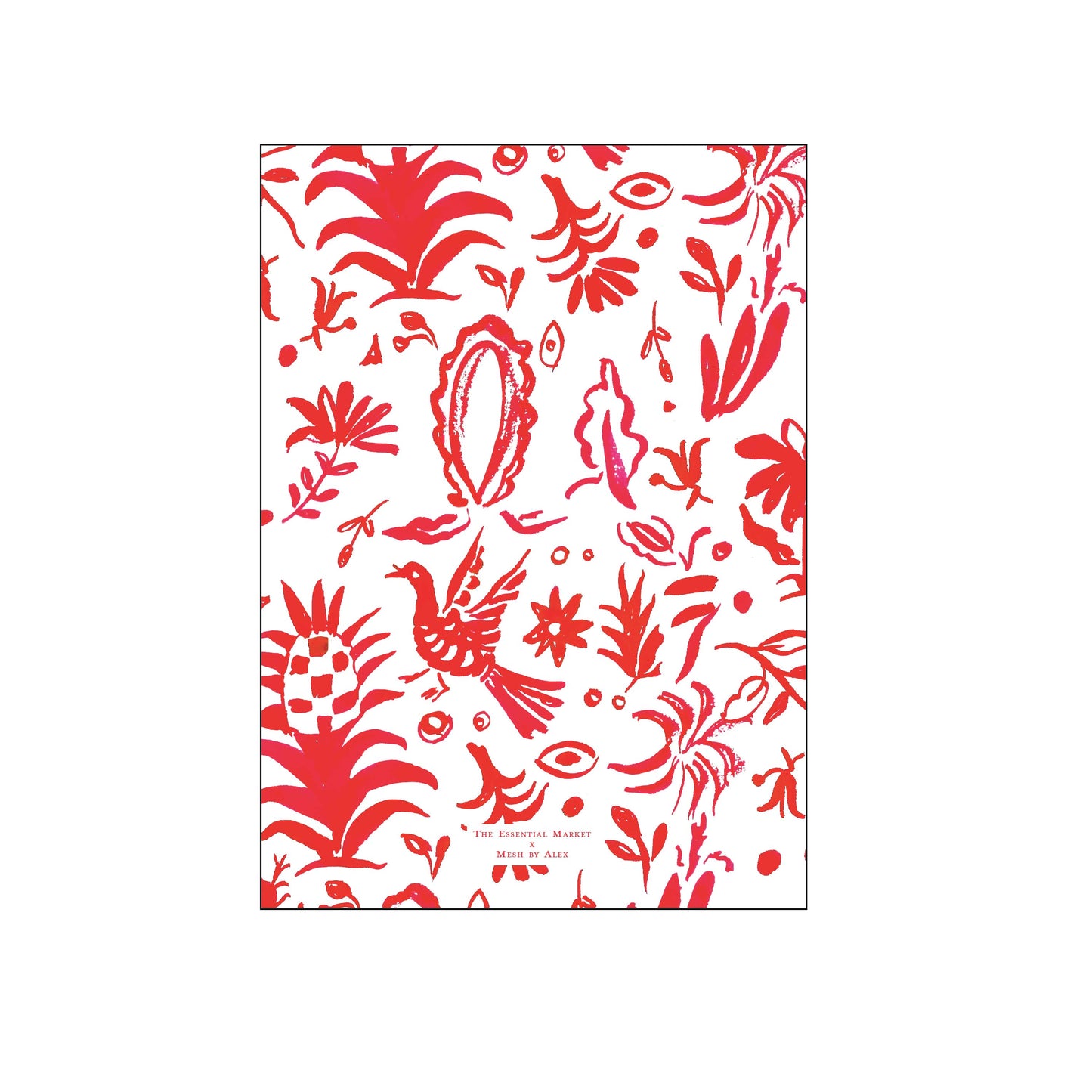 colorful feliz navidad | holiday card | mesh by alex