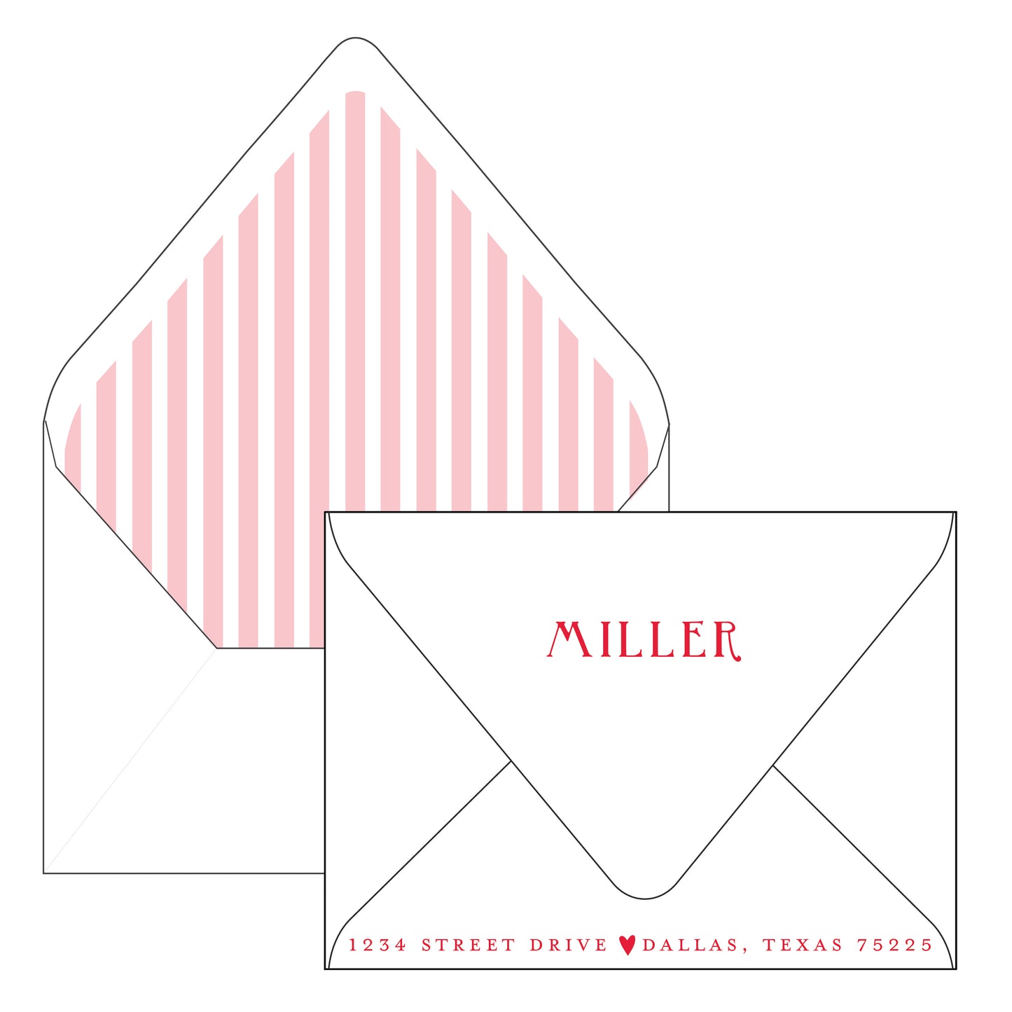 holiday love | holiday card | foil-stamped