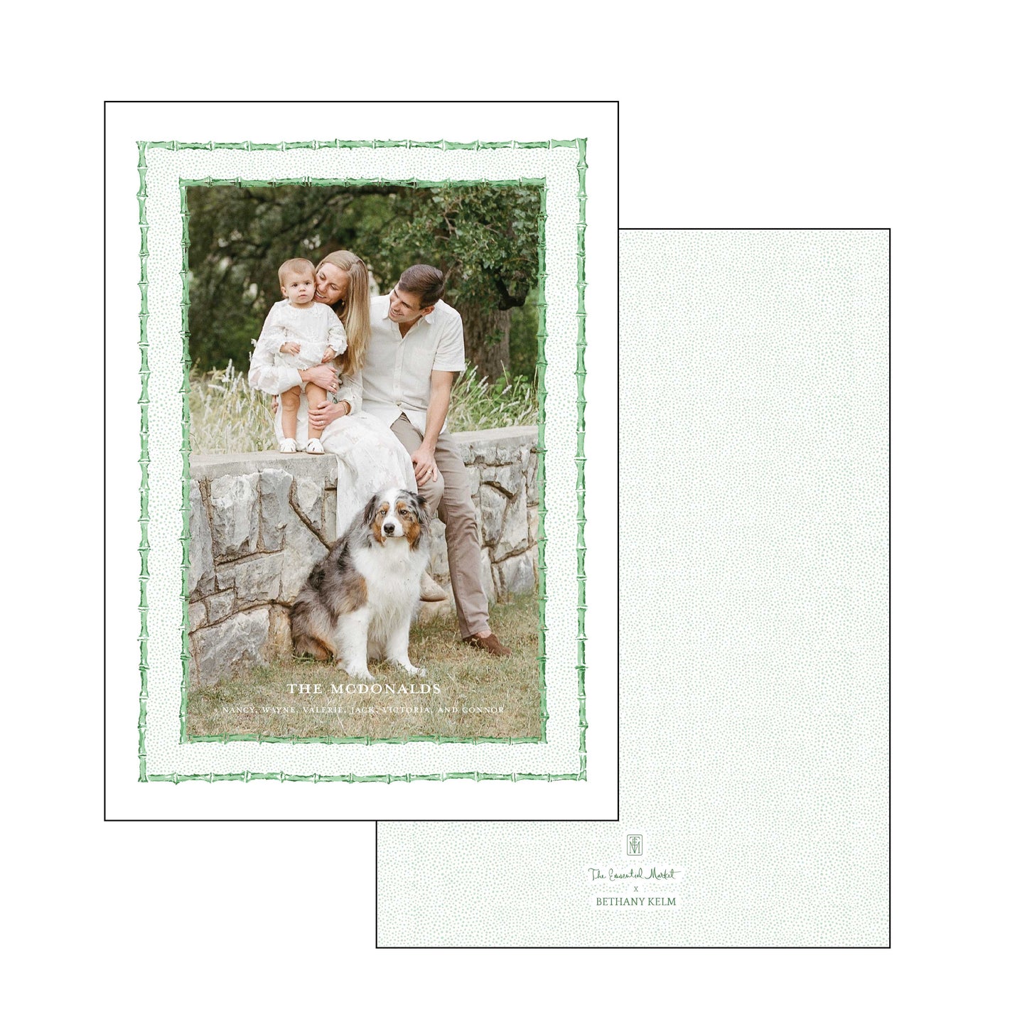 bamboo | holiday card | bethany kelm