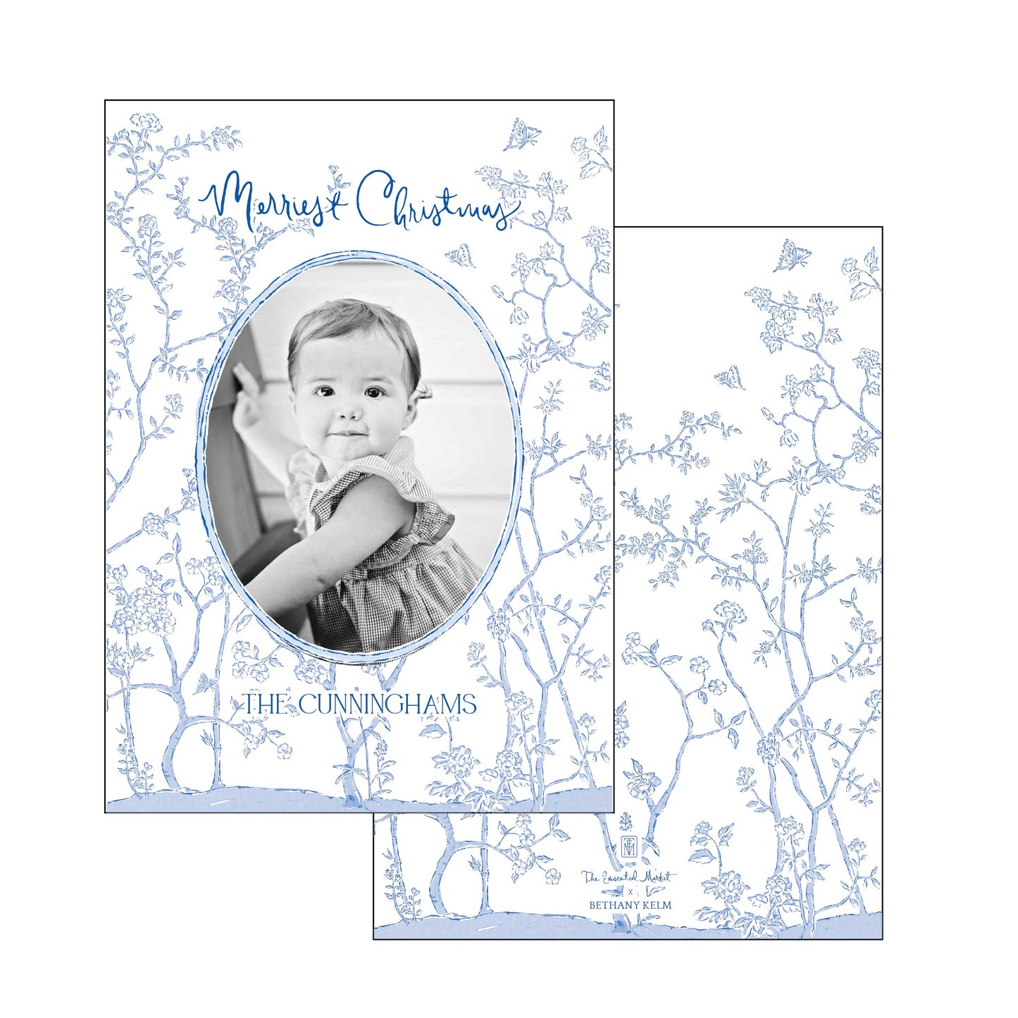 blue floridity | holiday card | bethany kelm