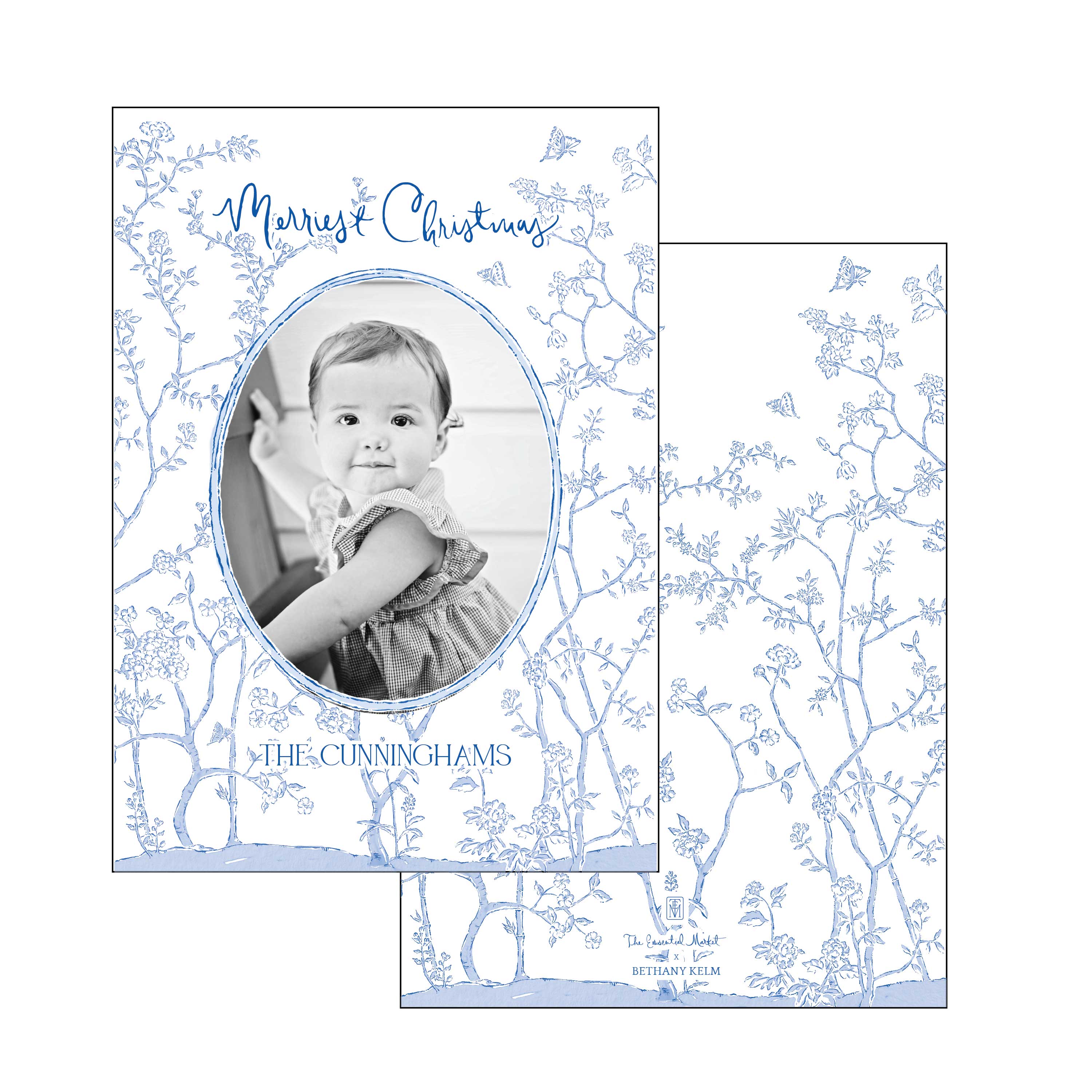 blue floridity | holiday card | bethany kelm