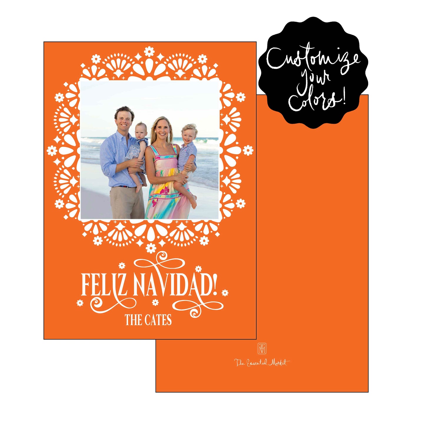 feliz navidad | holiday card | foil-stamped