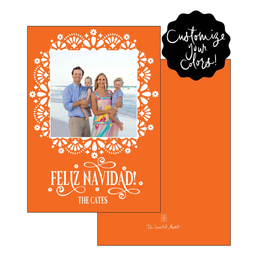 feliz navidad | holiday card | foil-stamped